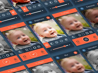 XnPhoto - Work In Progress app application design interface ipad iphone ui