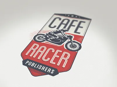 CR chopper logo retro vintage