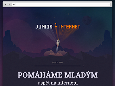 Competition landing page competition illustration landing pixel roboto space web website
