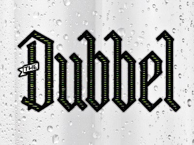 Dubbel Dribbble beer