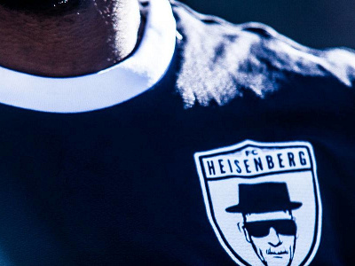 FC Heisenberg team crest breaking bad crest heisenberg illustration logo team walter white