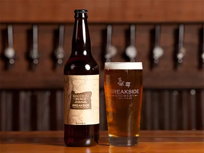 Breakside Wanderlust Label beer beer label breakside brewery label oregon pdx portland
