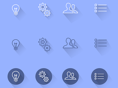 Marketing Icons icon vector