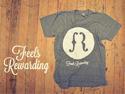 Feels Rewarding american apparel feels rewarding lavanderia shirt typography