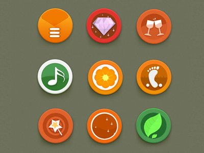 Small fresh icon ui