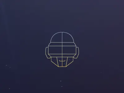 Poster for our office daft punk electronic future galaxy music poster space