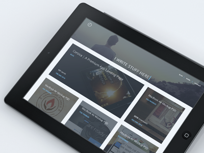 Personal Site WIP design interface ipad personal portfolio project web website