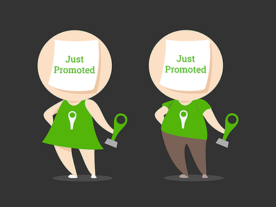 Promotion Dance cartoon illustration
