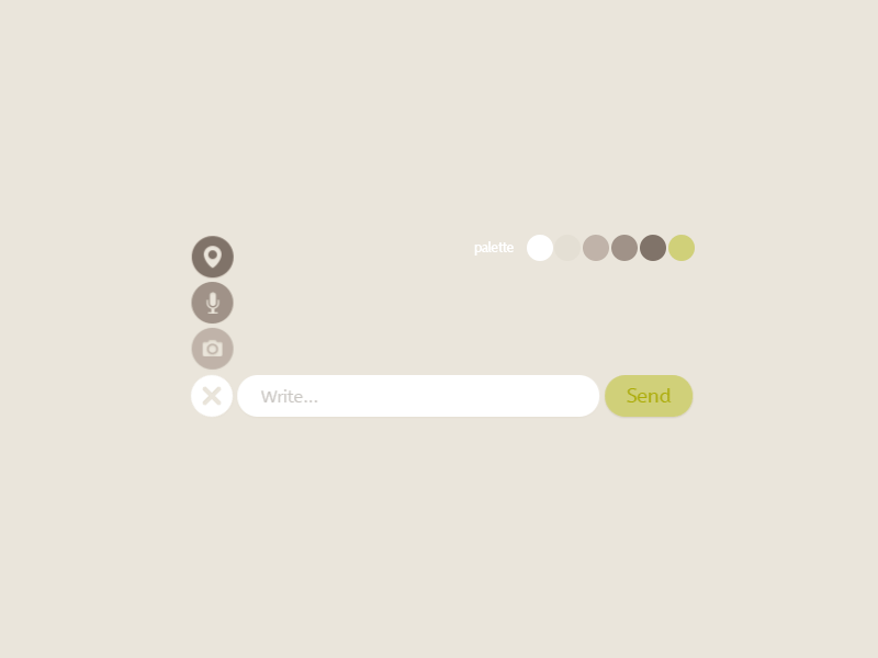 attachment effect ae after effects animate app attachment chat freebies gif psd ui