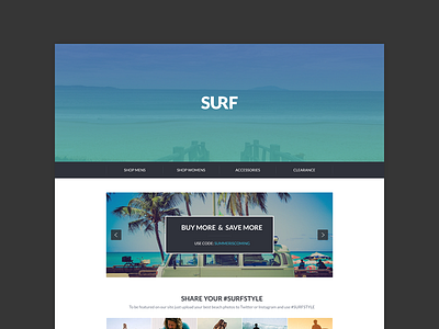 More Theme'n - Surf Shop shop summer surf surfing theme