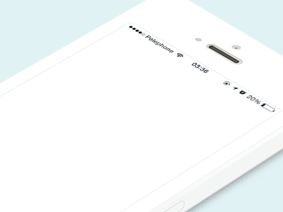 Mobile Newspaper ae dribbble gif gui icon interface ios7 iphone news photoshop ui