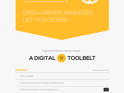 Expertise Page copy design digital graphic text tools ui ux web website