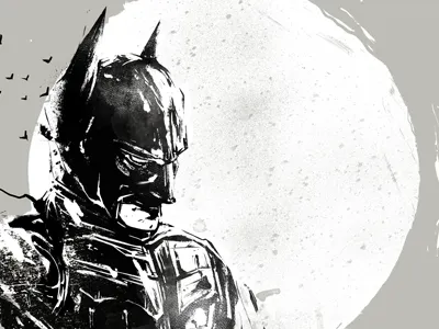 The Bat x Variant art artwork batman comic dc digital fan art painting poster print screen print