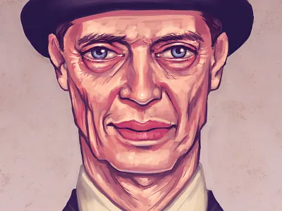 Nucky boardwalk empire dale bowers digital portrait nucky nucky thompson steve buscemi