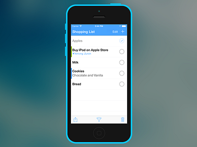 ListBook 4 MainView ios ipad iphone listbook noidentity todo todo apps