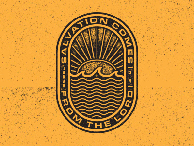 Jonah 2:9 armed with truth bible sea sun temp tattoo