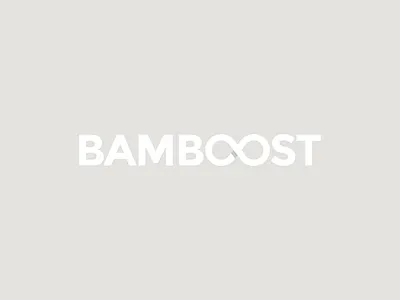 BAMBOOST atrokhau bamboo clean crisp flat flat ui colors flat ui pro logo minimal simple type typography