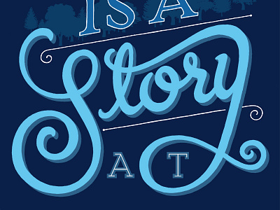 Every Day Is A Story drawn hand