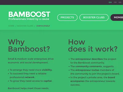 BAMBOOST atrokhau clean crisp emerald flat flat ui green minimal nephritis simple ui ux