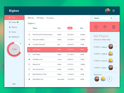 Upload Page exercise file hosting flat ui upload