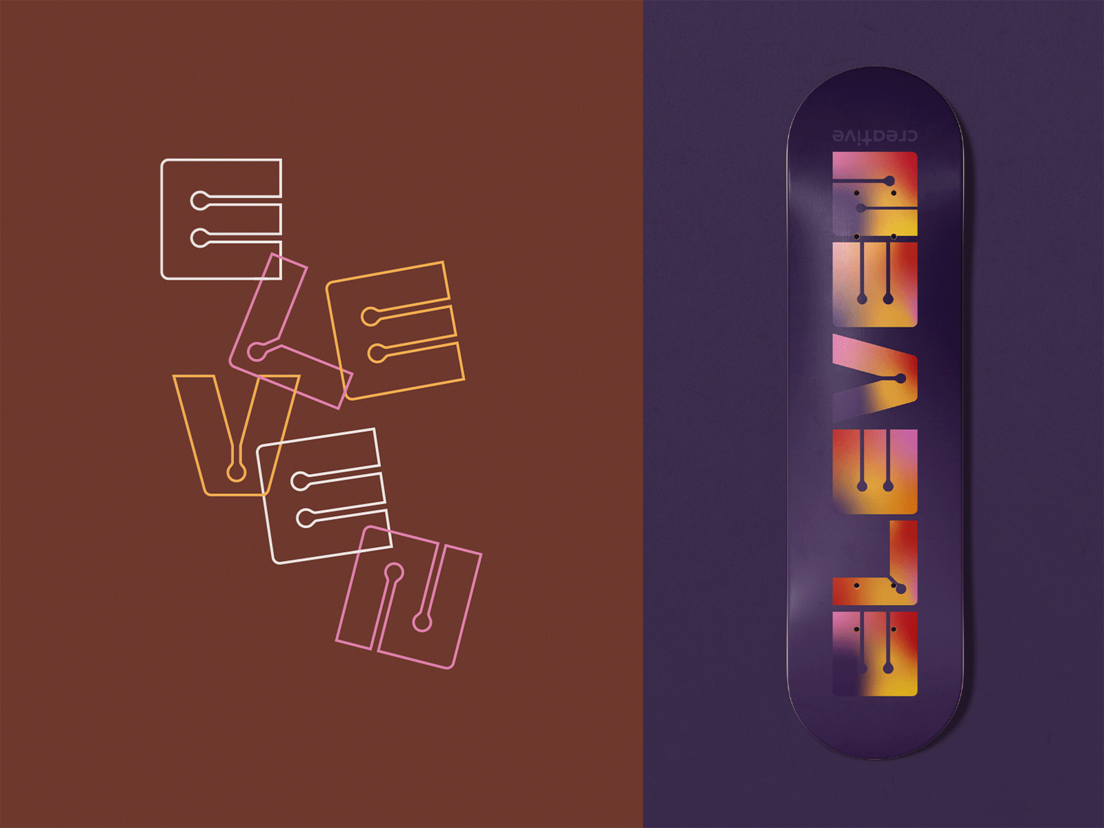 Eleven audiovisual branding clap design graphics illustration logo logo design logo mark production production company signal sk8 studio tv typography vector visual