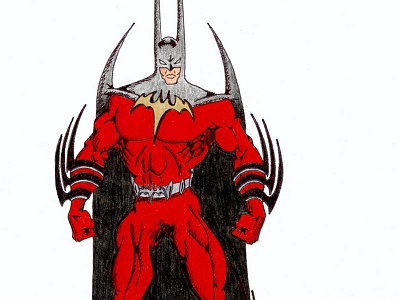 Batman - Idea #2 for new costume batman superhero