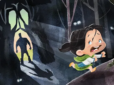 Snow White character design character development childrens book disney forest illustration storyboard texture vector