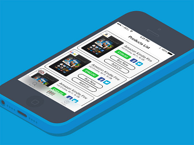 Scan App Template app camera ios 7 ios7 psd scan template