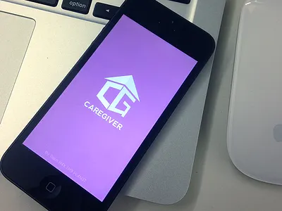 Caregiver branding caregiver data graphic design happiness healthcare mobile prototype social service strategy tablet ui