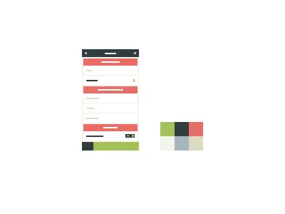 Color Scheme Ideas color palette color scheme colorful conceptual flat process