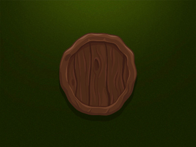 Panels crest flat illustrator ui wood