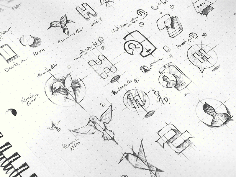 HoverChat hoverchat identity logo mark