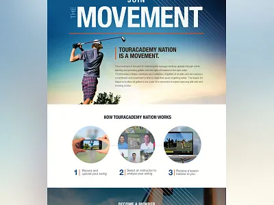 Golf Site athlete athletics coaching composite golf golfer photo sport sports training website