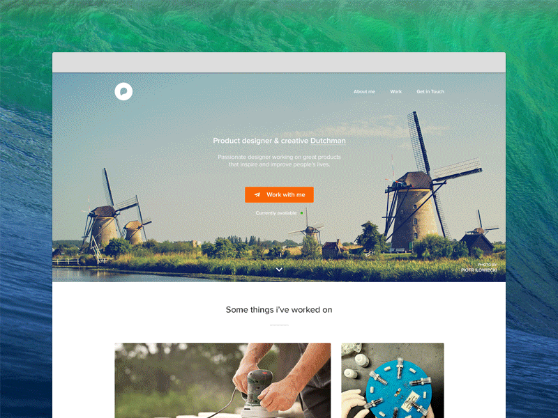 Again... 2014 another clean flat portfolio try ui web