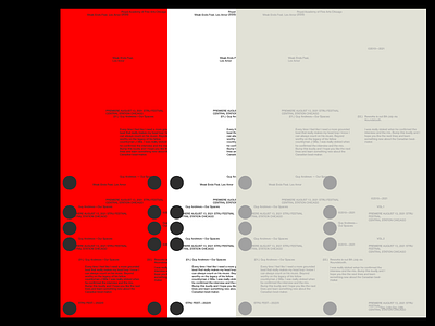 Archived work branding grid layout type typo typography whitespace