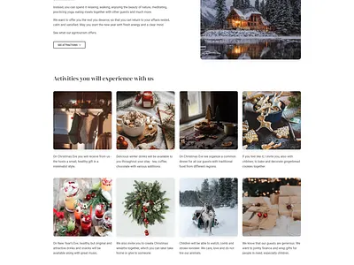 Christmas Landing Page design landing page ui ui design web design