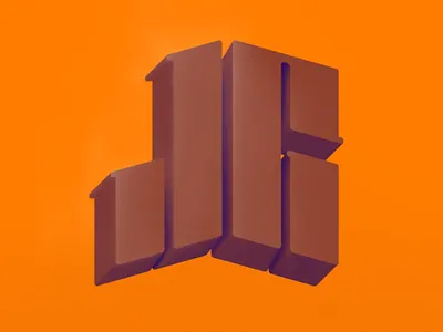 Jeric Griffin Logo 3d graphic design identity logo photoshop