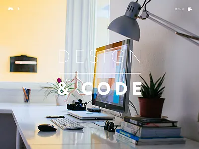 Sd Home & Contact clean desk desktop interface personal photography portfolio ui workspace