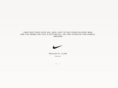 Testimonial Mockup block quote quotes testimonial