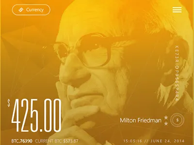 Money Transfer App app bitcoin currency dollar economics ford gradient iphone money polygon typography ui