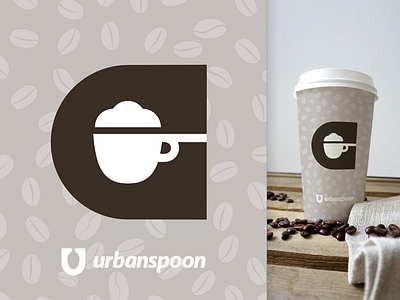 Urbanspoon Rebound badge brand brown coffee espresso icon identity rebound urbanspoon