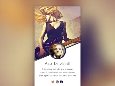 Profile Bio rebound freebie badge bio blur freebie photo profile psd rebound