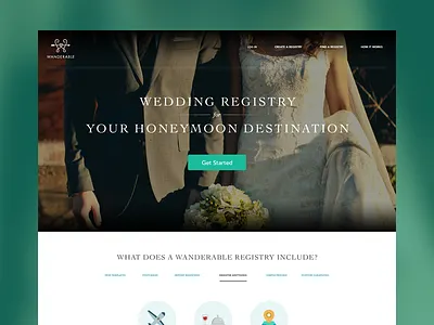 Website Redesign flat product site webpage website