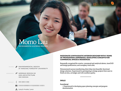 Interior Design Portfolio cv interior personal portfolio