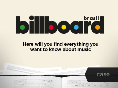 Case Billboard New Site billboard case music project responsive site