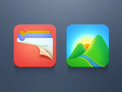 File Manager & Photos china colorful file folder icons leonwu manager photos plate sun sunshine theme