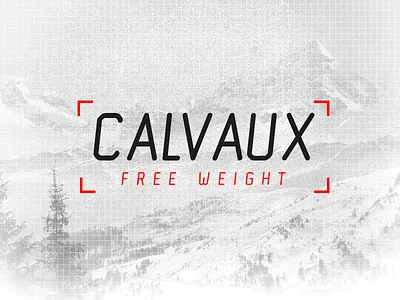 Calvaux Free calvaux edgy family font free sans serif typeface
