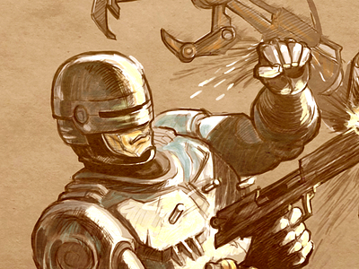 Robocop 1987 illustration