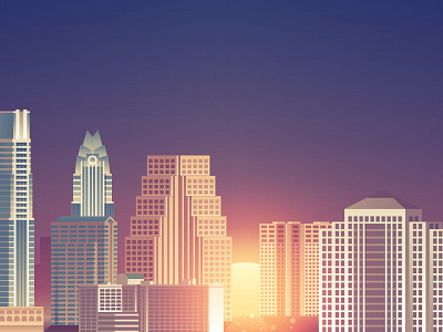 Wired - Austin austin city editorial illustration texas wired