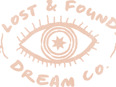 Lost & Found Dream Co. | Logo cool eyes handdrawn hippie illusration logo